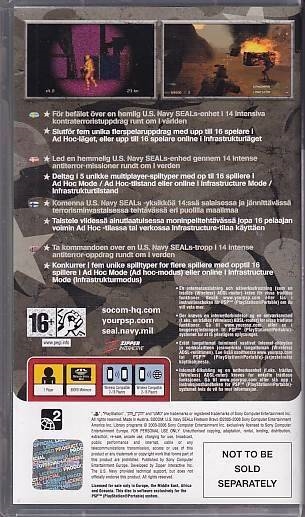 SOCOM U.S.Navy SEALs Fireteam Bravo - PSP (B Grade) (Genbrug)
